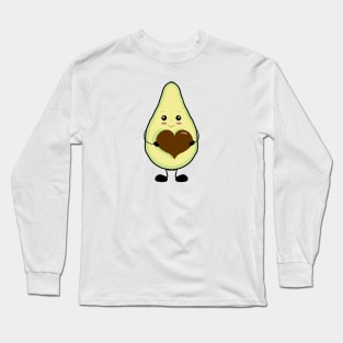 Cute Avocado Long Sleeve T-Shirt